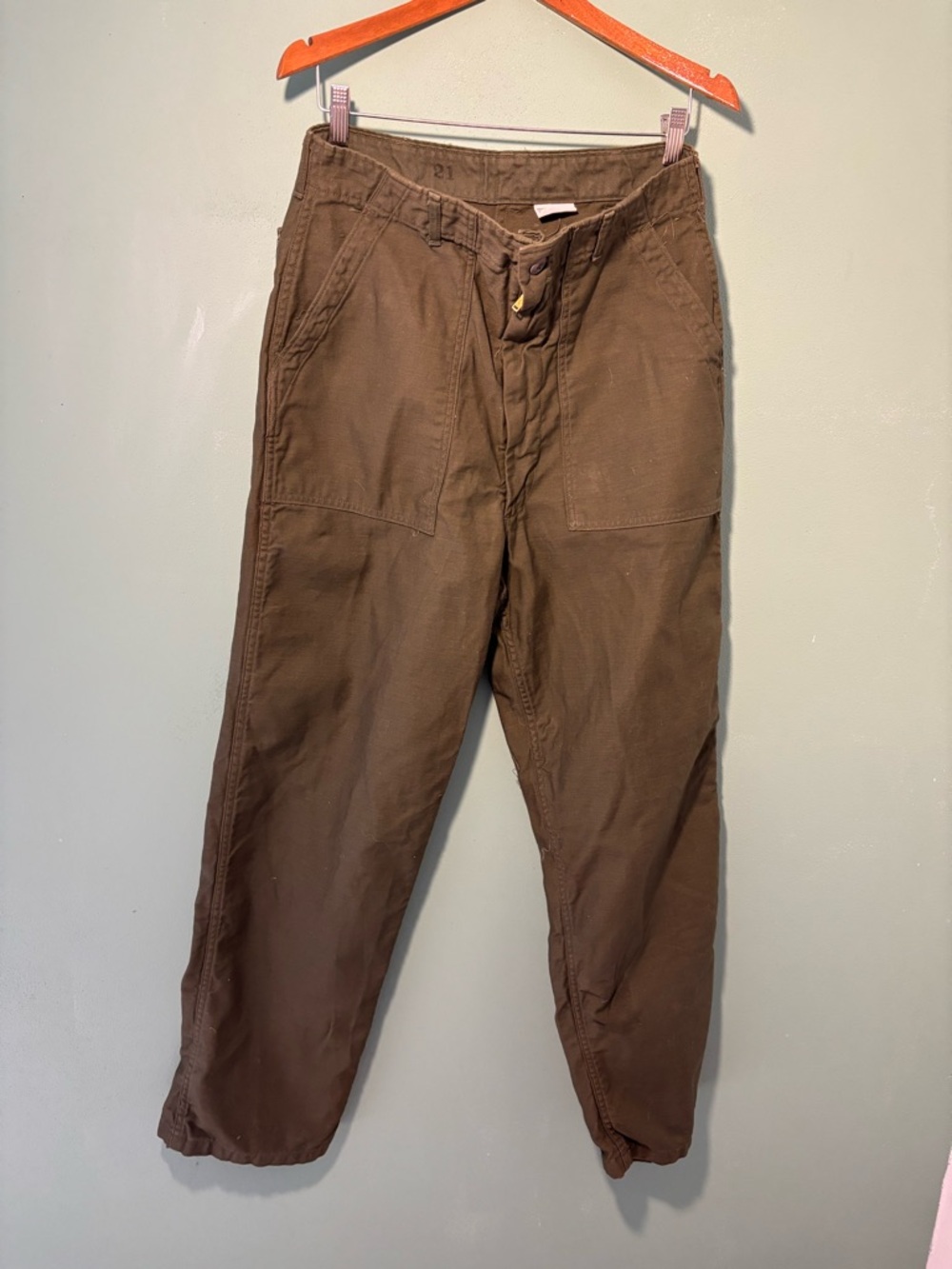 Vintage 1950’s Men's Army Trouser Pants
